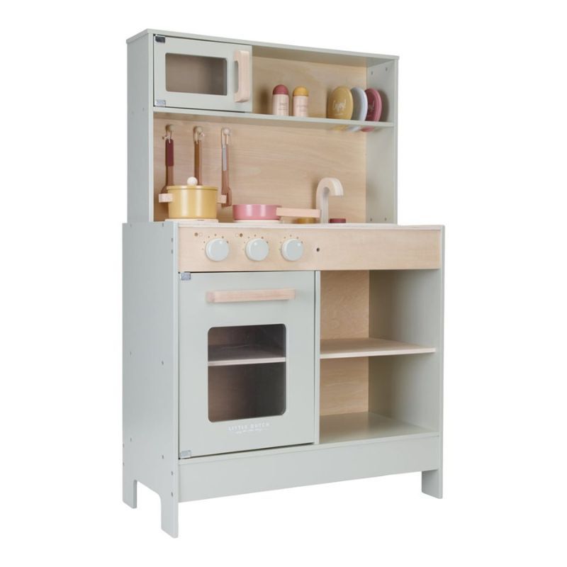 Little Dutch Wooden Play Kitchen - Mint